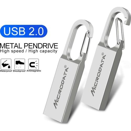 USB Flash Drive Pendrive 4GB 8GB 16GB 32GB 64GB 128GB 256gb Pen Drive Flash USB Stick with Key Ring Memory Stick free shipping