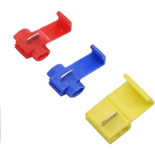 10PCS Red Blue Yellow Scotch Lock Quick Splice 22-18 18-14 12-10 AWG Wire Connector 801P3 802P3 805P3