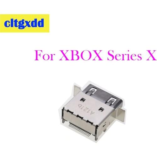 Cltgxdd 10Pcs for xbox sx, hdmi compatible port connector, for microsoft xbox series x, hdmi compatible port connector