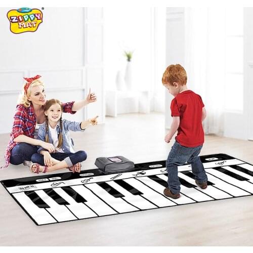 For Sale! Piano Keyboard Blanket Portable Keyboards Dancing Mat Musical Toys Early Education Tool Toys 17 Keys 120*46cm