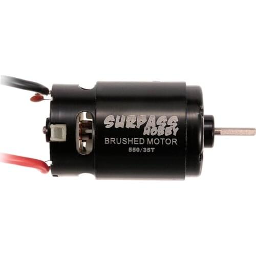 SURPASS HOBBY 550 35T Brushed Motor for HSP HPI Wltoys Kyosho TRAXXAS 1/10 RC Car Off-road Crawler