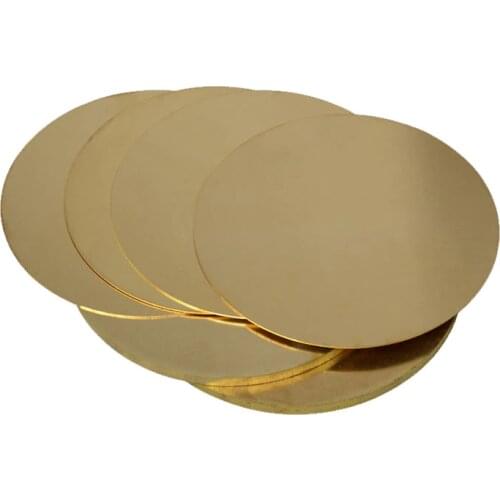 H62 Brass Plate Round Plate Wafer Gasket Laser Cutting Engraving Processing Custom