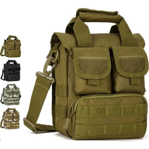 Outdoor Camping Trekking Mutifunction Waterproof Shoulder Bag Handbag Nylon Camouflage Tactical Army Messenger Cross Body Bags