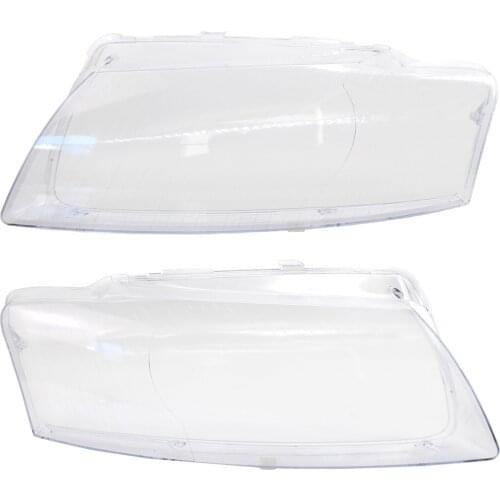 Transparent Headlamp Lens Cover Lampshade Lamp Shell Lens Fit for Audi A8 D3 05-10 Replacement Parts Accessories