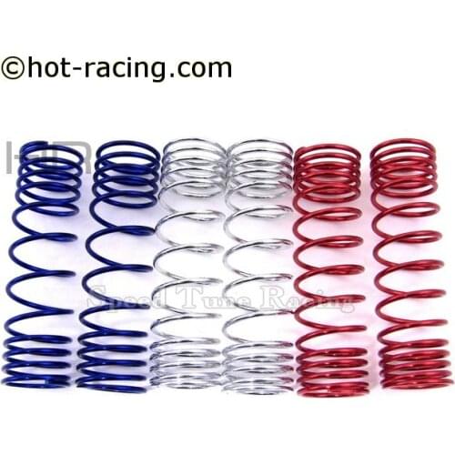 Hot Racing Traxxas Slash 4X4 rear shock spring (for flying slope/jumping platform)