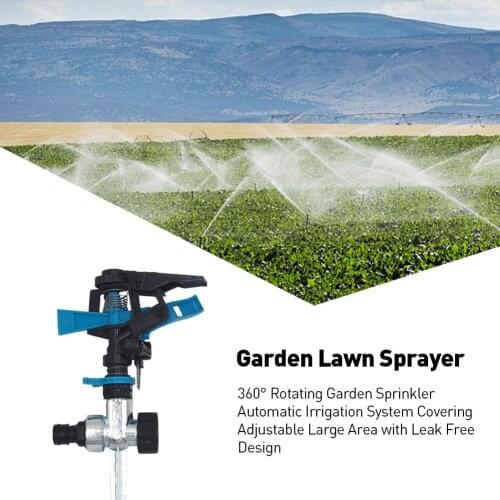 Garden Sprinkler 360 Degree Adjustable Lawn Grass Rotatable Sprayer Irrigation Garden Watering System Garden Tools 40a