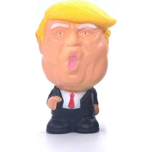 Squishy Squeeze Suit Donald Trump Dolls Car Decoration Accessories Auto for Automoibles Car-styling Car Driving decompression