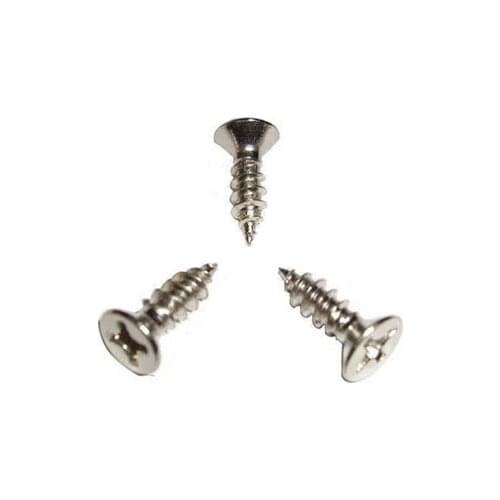 Wkooa M2.3x5 Silver Miniature Screw Philips Flat Head Self Tapping Screws