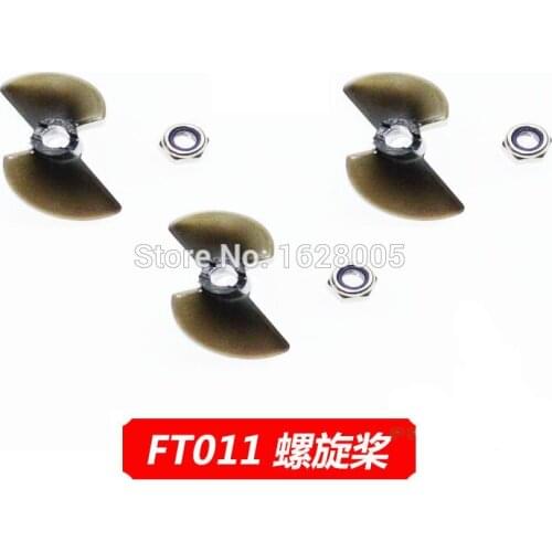 FT011 RC Boat Spare Parts propeller 3pcs free shipping