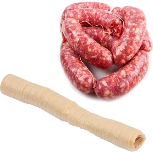 AYEVIN Sausage Packaging Tools 14m*40mm Sausage Tube Casing for Maker Machine Hot Dog Hamburger Cooking Tools edible Casings