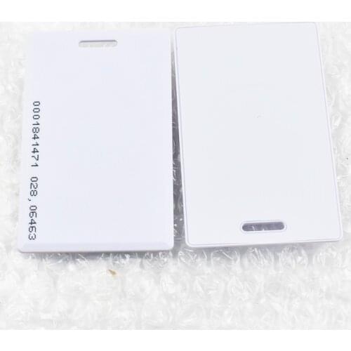 100pcs/Lot 125KHz RFID Tag EM ID TK4100/EM4100 Thick Card Access Control System Card RFID Card