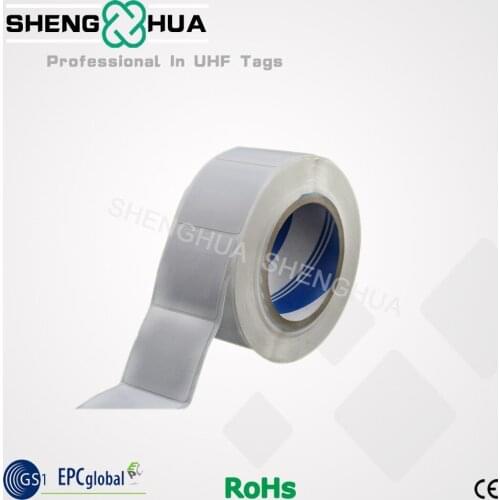2000pcs/lot EPC Passive G2 UHF RFID Adhesive Stickers Tags Alien H3 Disposable Passive Roll Label for Shopping Malls Management