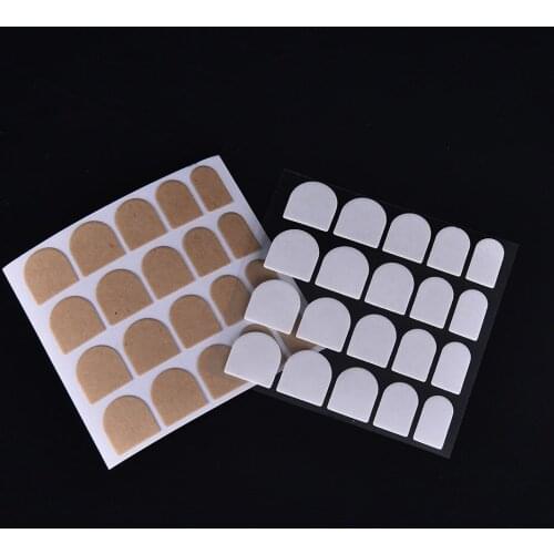 5 Sheets Double Sided False Nail Art Adhesive Tape Glue Stickers DIY For Women