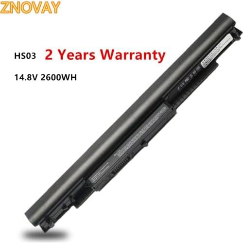 14.8V 2600mAh Laptop Battery HS03 For Pavilion HSTNN-LB6V HSTNN-LB6U Laptop Battery for HP 245 255 250 240 G4 Notebook PC HS04