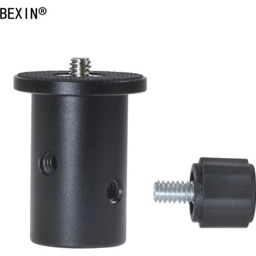 Aluminum Flash tripod adapter ball head adapter bracket 1/4'' Screw for phone flash light sony canon DSLR Camera Accessories