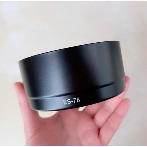 ES-78 ES78 Bayonet Mount Lens Hood cover 72mm For EF 50mm f1.2L USM 5D3 5DIII 5D MARK III 5DS 5DSR 6D 1DX 1DS lens camera