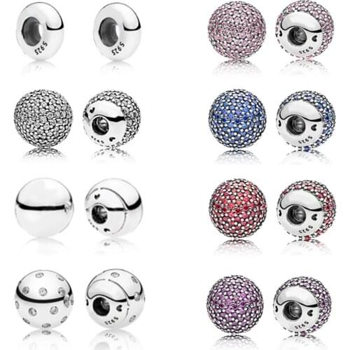 NEW Genuine 100% 925 Sterling Silver Bracele fittings DIY Bracelet parts Genuine Jewelry Charm beads Jewelry factory wholesale