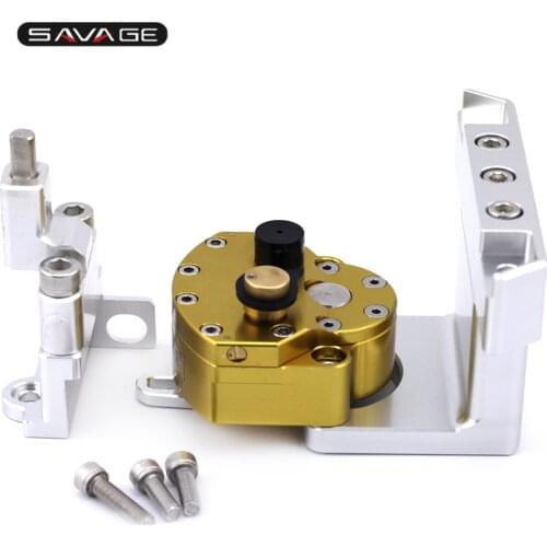 Steering Damper For YAMAHA MT09 MT-09 Tracer/FJ09 Tracer 900 GT 2015 -2018 Stabilizer With Mount Bracket Motorcycle Accessories