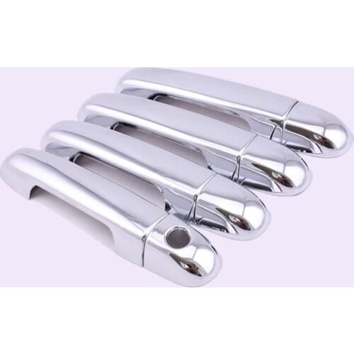 For 2009-2012 KIA Cerato/Forte accessories ABS Chrome Door handle Protective covering Cover Trim Car styling