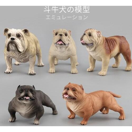 Simulated Dogs Animal Model Solid Emulation Action Figure Christmas Learning Educational Kids Toys for Boys Children