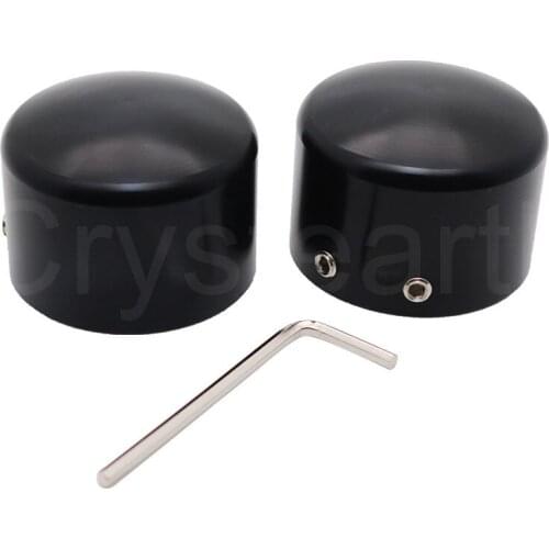 Motorcycle Front Axle Nut Cover Cap For Harley Touring Sportster Softail Breakout Dyna Street Bob Fat Bob V-Rod FLTR VRSC XG XL
