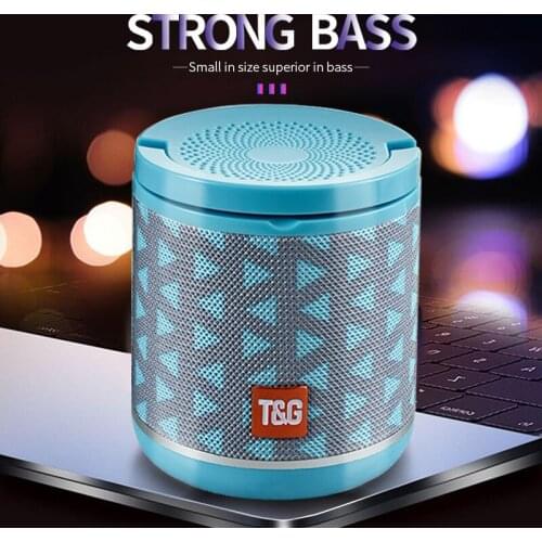 New Portable Bluetooth Speaker &Phone Holder Mini Subwoofer Fabric Wireless Outdoor Parlante 6 Colors Support TF Card USD Disk