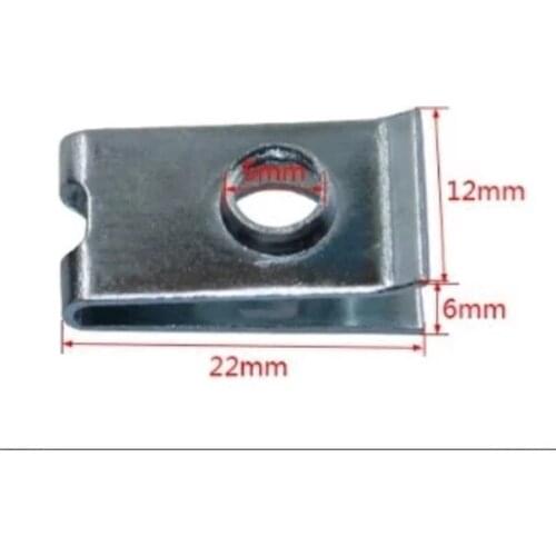 General Self-tapping Screw Iron Plate Base License Fixed Fast Screw Clasp Automotive Base Clasp Large Size
