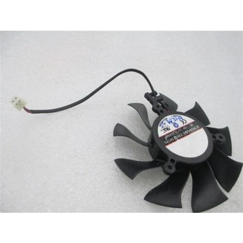 2CPS Graphics Card Cooling Fan FD8015H12S 75mm For Sapphire HD4860 HD4890 HD5770 HD5870 HD6770 HD6790 4850 4860 4870 5850 4830