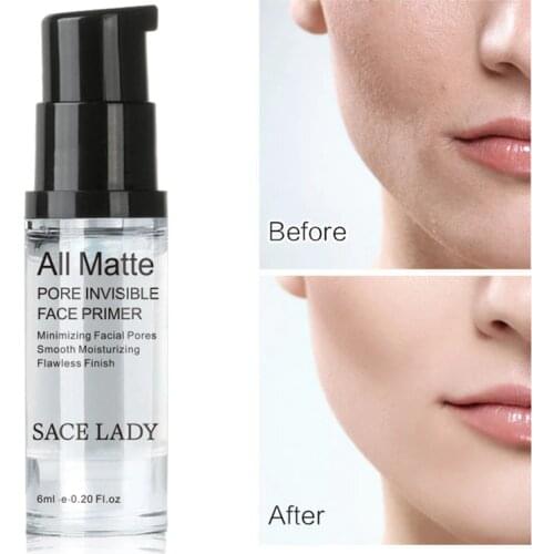 Face Pores Invisible Hydrating Makeup Pores Liquid Natural Base Primer Oil-control Pores Disappear Professional Cosmetic TSLM1