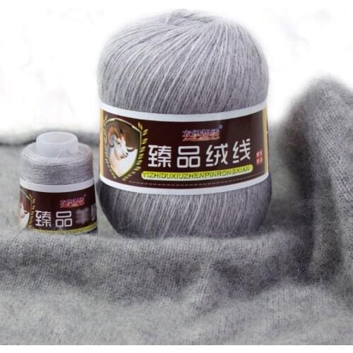 2 Sets 100g+40g Thick Wool Yarn For Hand Knitting Soft Wool Crochet Needlework Yarn Sweater Laine Wool Blended Thread Knitted
