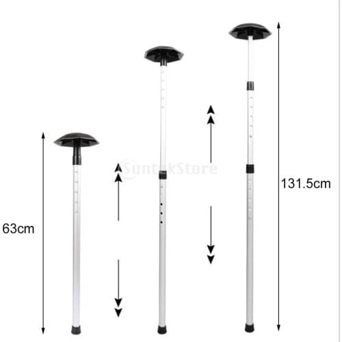 Adjustable Stretch Golf Club Travel Support Backbone Rod Pole Stick Protector For Travel Bag