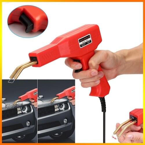 Handy Plastic Welder 50W Hot Staplers Machine PVC Plastic Repairing Machine Car Bumper Repair Handy Plastics Welders Garage Tool