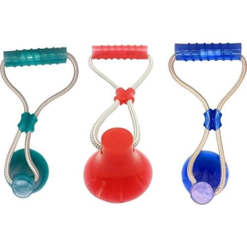 Pet Dog Toy Molar Chewing Rubber Toy Material Long Tube Rope Toy Pet Leisure Educational Toys 1PCS Pet Supplies