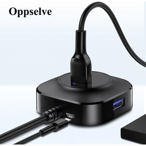 USB Hub 3.0 Multi USB 3.0 Hub 2.0 USB Splitter Adapter Multiple 3 Hub Expander 4 Port Hab for PC Laptop Computer USB 3.0 Cable