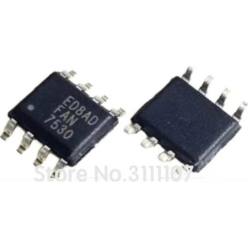 10PCS/Lot FAN7530 FAN7530M 7530 FAN7530MX SMD Chip Brand 100%New