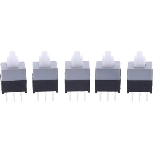 20Pcs High Quality 8.5*8.5mm Double Row No Locked Switch/Push Button Switch/key Switch 6 Pin New Arrival