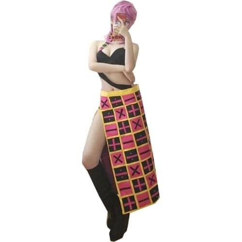 2020 JoJos Bizarre Adventure Trish Una Cosplay Costume