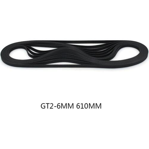 3D printer accessories GT2 annulus GT2-6MM 610MM rubber