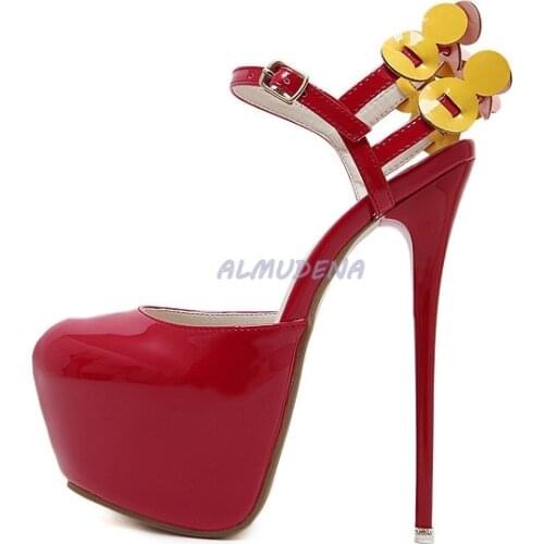 Кожаные туфли-лодочки ALMUDENA China At AliExpress