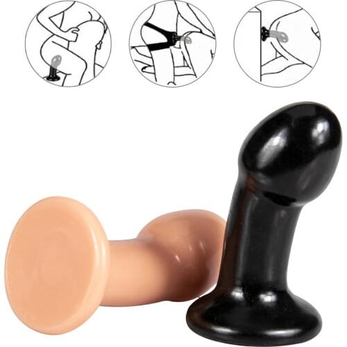 Soft Butt Plug with Strong Suction Cup Safe Material Butt Plug Adult Products Prostate Massage Stimulator Sex Toys for Couple