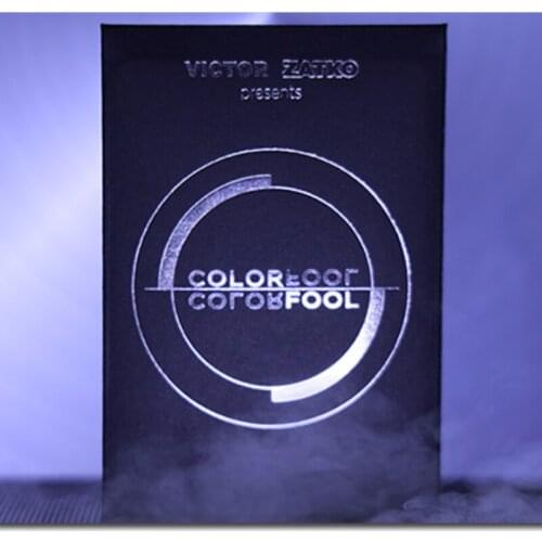 COLORFOOL by Victor Zatko Gimmick Card Magic and Trick Decks Close Up Performer Magic Props Magician Funny Illusions Street Fun