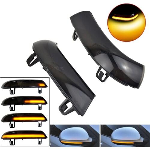 Dynamic Blinker LED Turn Signal Light For VW Passat B5.5 B6 R36 R32 Jetta MK5 Golf 5 GTI EOS Sharan Mirror Light