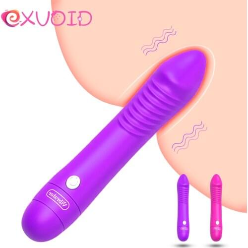 EXVOID Dildo Vibrators for Woman Realistic Penis Intimate Goods Strong AV Stick Vibrator G Spot Massager Sex Toys for Women