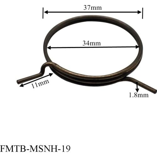 FUMAO Custom door handle torsion spring for door lock retaining clip