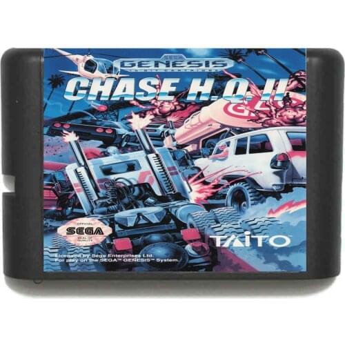 Hottest Chase HQ 2 16 bit MD Game Card For Sega Mega Drive For Genesis