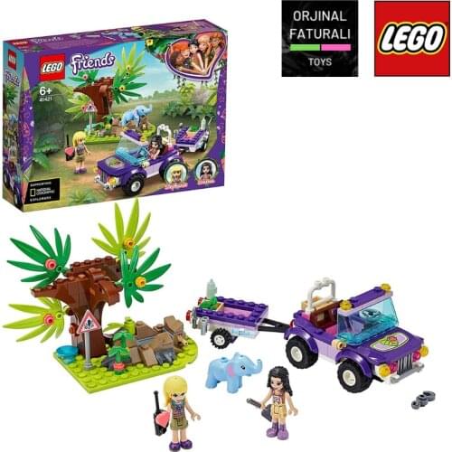LEGO Friends Baby Elephant Rescue Operation 41421 Building Set Makes a Great Birthday Gift for Kids Who Love - 203 Pieces
