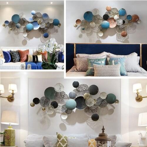 Nordic Style Wall Hangings Creative Wrought Iron Wall Decoration Solid Wall Decoration Living Room Background Wall Decoration