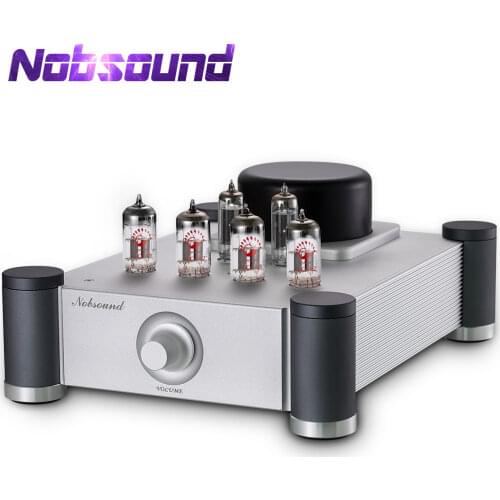 Nobsound 12AX7 12AU7 Vacuum Tube Preamp Home Stereo Audio Preamplifier Inspired by Shigeru Wada
