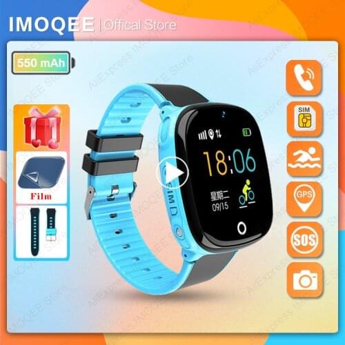Smart Watch Kids GPS Tracking HW11 IP67 Waterproof Smartwatch Android Security Fence SOS Call Smart Watch With Camera For Baby