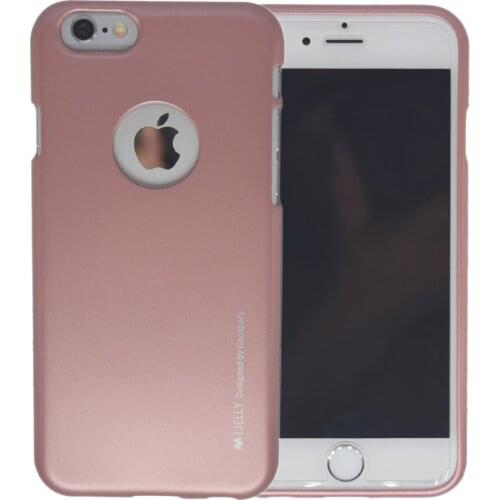 Original Brand Metallic Finish Phone Case For Apple iPhone 6 6S 4.7 Matte Soft TPU Silicone Jelly Gel Back Cover Coque Fundas
